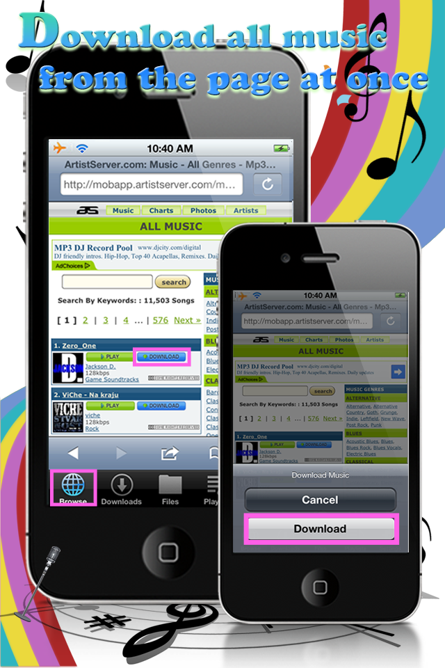 iPhone Screenshot 1